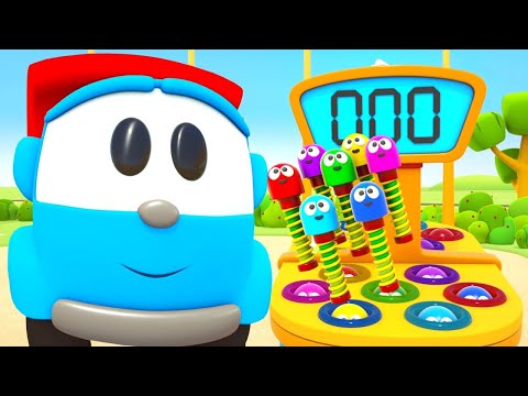 New kids' games for robots! Leo the truck &amp; car cartoons for kids.