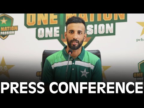 Pakistan Test Captain Shan Masood's Press Conference Ahead of Australia Tour | PCB | MA2A