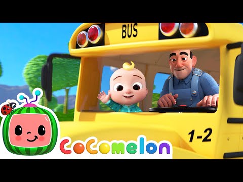 Wheels on the Bus | CoComelon Nursery Rhymes &amp; Kids Songs