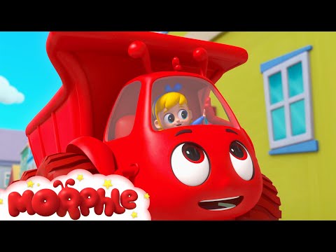 Big Red Truck | Morphle Vehicles | @MorphleTV | Mila and Morphle | Kids Cartoons