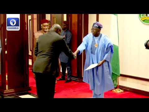 President Tinubu Receives Ambassadors Of Hungary, Rwanda, Ukraine