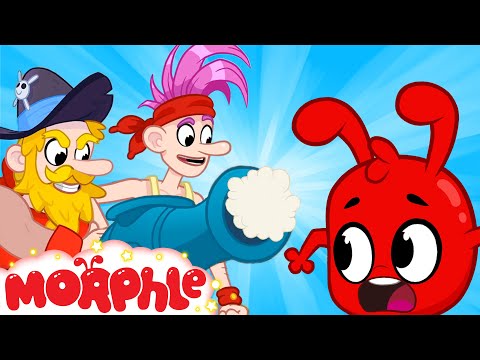 Land of the Pirates - Mila and Morphle | Cannons &amp; Pirate Ships | Cartoons for Kids | Morphle TV