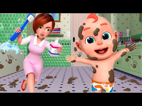 Bath Songs + Baby Shark Submarine | Rosoo Nursery Rhymes &amp; Kids Songs