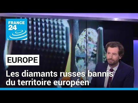 Les diamants russes bannis du territoire europ&eacute;en &bull; FRANCE 24