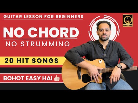 NO CHORD NO STRUMMING | Play 20 Hit Songs |  Easy Guitar Lessons for Beginners | 