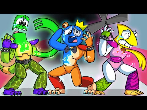 RAINBOW FRIENDS, But They'are Five Nights at Freddys?! Animation