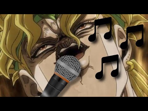 Dio singing in timestop (truly fabulous)