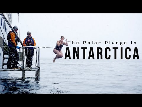 We did the POLAR PLUNGE in ANTARCTICA!