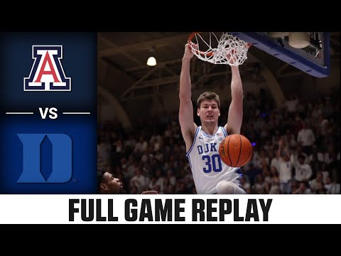 Arizona vs. Duke Full Game Replay | 2023-24 ACC Men&amp;rsquo;s Basketball