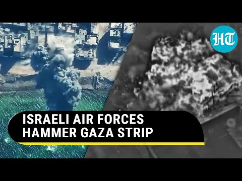 Gaza Ravaged As Israel Air Force Carries Out 4,300 Strikes On 3,000 Sites To 'Wipe Out' Hamas