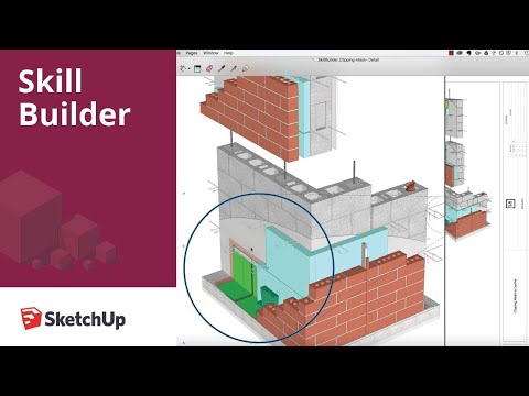 SketchUp Skill Builder: LayOut Clipping Mask