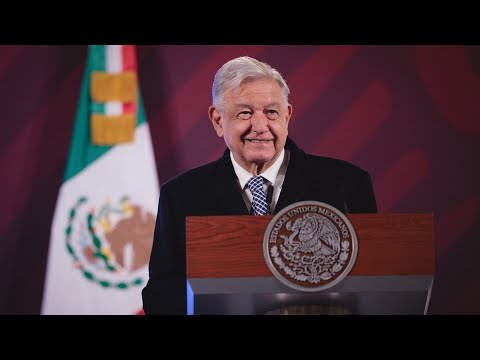 Gobierno de la 4T concluye presa Santa Mar&iacute;a en Sinaloa. Conferencia de prensa matutina