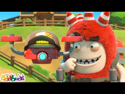 Me &amp; Mr Drone | Oddbods - Food Adventures | Cartoons for Kids