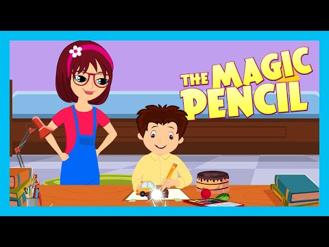 THE MAGIC PENCIL | Halloween Kids Stories For Kids | Tia &amp;amp; Tofu Stories | Kids Hut Scary Special