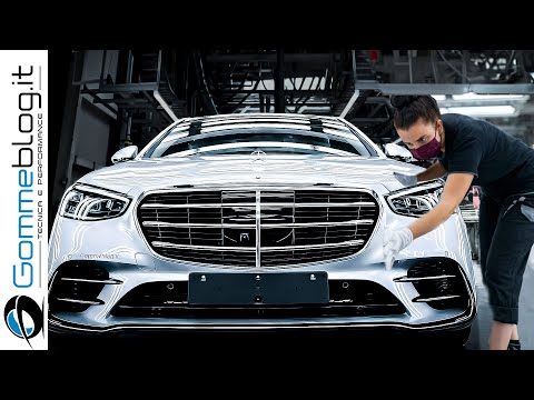 Mercedes Manufacturing Process - Car Factory Assembly Line