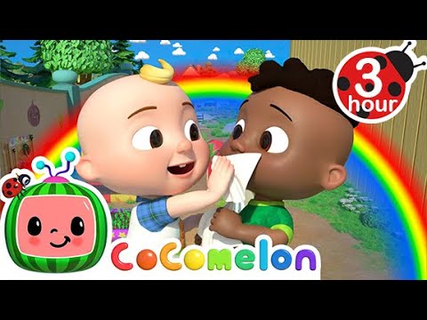 Washing Up Song! | 3 HOUR CoComelon Kids Songs &amp; Nursery Rhymes