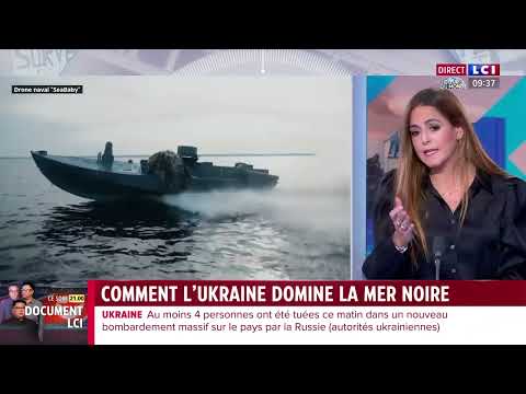 Destructions et d&eacute;gradations de navires russes : comment l'Ukraine domine la Mer Noire ?