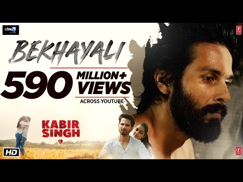 Bekhayali Full Song | Kabir Singh | Shahid K,Kiara A|Sandeep Reddy Vanga | Sachet-Parampara | Irshad