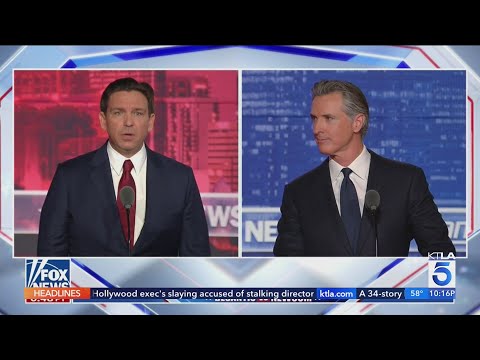 Takeaways from the fiery Ron DeSantis-Gavin Newsom debate on Fox