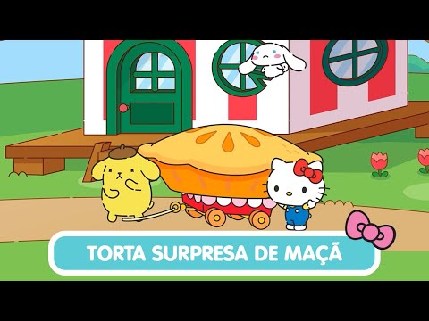 Hello Kitty and Friends - Supercute Adventures | Torta de Ma&ccedil;&atilde; Surpresa - 3&ordf; Temp. / EP 11