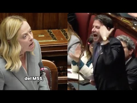 LO SCONTRO TRA GIORGIA MELONI E GIUSEPPE CONTE SULLA RATIFICA DEL MES