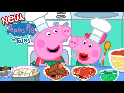 Peppa Pig Tales 🐷 Peppa And George Make Valentines Day Pizzas 🐷 BRAND NEW Peppa Pig Episodes