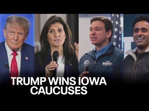 Trump scores victory in Iowa