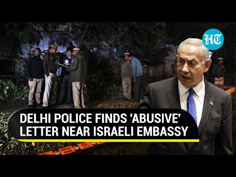 Delhi Police Deepens Probe Into 'Blast' Near Israeli Embassy; Recovers 'Flag Wrapped With Letter'