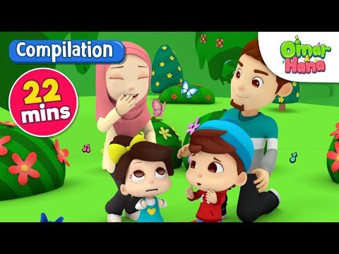 Islamic Songs for Kids | Compilation | Let's Get Gardening and more | Omar &amp; Hana