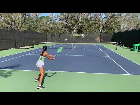 Lilly Caldwell College Tennis Recruiting Video (Class of 2024)