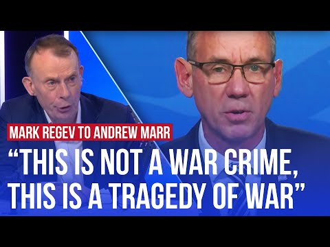 Has Israel breached international law in Gaza? Andrew Marr challenges Netanyahu's adviser Mark Regev