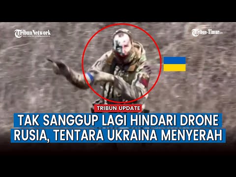 Tentara Ukraina Menyerah Setelah Dihujani Granat dari Drone Mavic Rusia