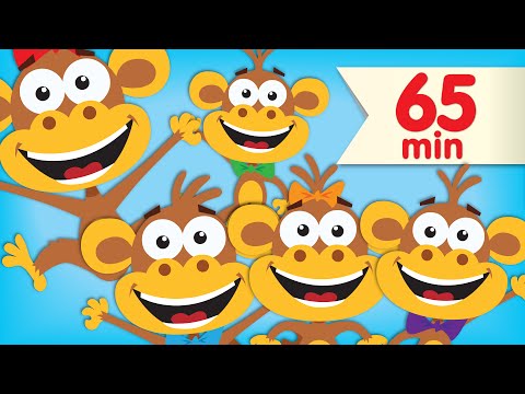 Five Little Monkeys | + More Super Simple Songs &amp; Nursery Rhymes