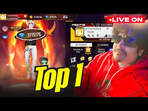 Free Fire INDIA  Is Back ?? Gyan Gaming is Live