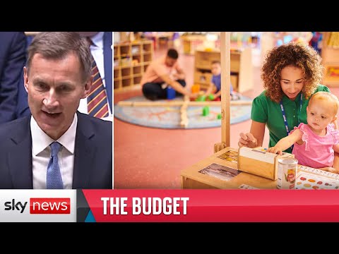 Budget 2023: 30 hours of free childcare for children over 9 months