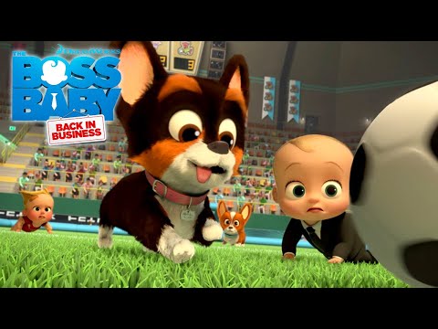 The Babies vs. The Hot Dogs Soccer Game | THE BOSS BABY: BACK IN BUSINESS | NETFLIX