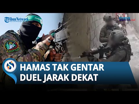 BAK TAK TAKUT MATI, Hamas Tak Gentar Terlibat Baku Tembak dengan Israel dalam Duel Jarak Dekat