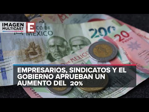 &iquest;Cu&aacute;nto sube el salario m&iacute;nimo en M&eacute;xico para el 2024?