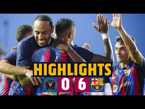 💥 HIGHLIGHTS: INTER MIAMI 0-6 BAR&Ccedil;A 💥