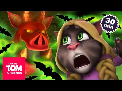 Monsters, Curses, and Mysteries! 😲🎃 Talking Tom &amp; Friends Halloween Special