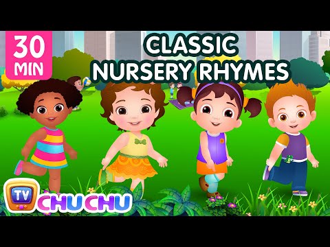 ChuChu TV Classics - Head, Shoulders, Knees &amp; Toes Exercise Song + More Popular Baby Nursery Rhymes