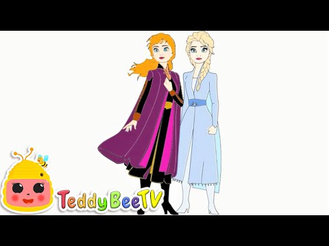 Princesses Anna and Elsa - FROZEN 2