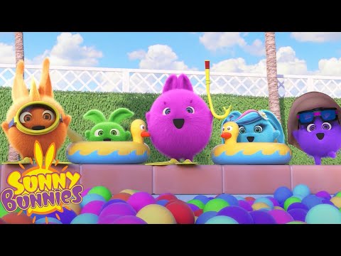 SUNNY BUNNIES - LET&quot;S GO FOR A SWIM! | SEASON 7 HITS | Cartoons for Kids