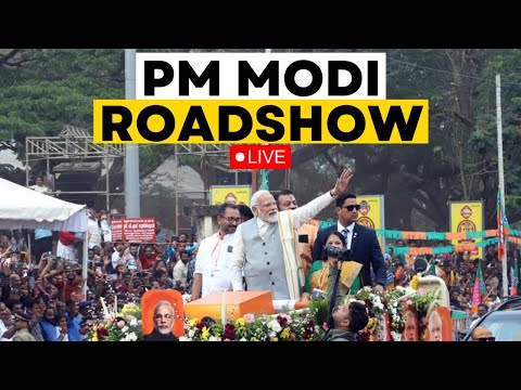 PM Modi LIVE | PM Modi Holds Road Show In Chennai | PM Modi News | ET Now LIVE