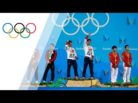 Team GB's Laugher and Mears win gold in Men's Synchronized 3m Springboard