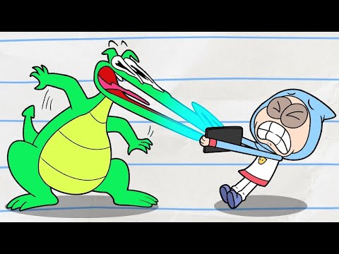 Too Much Screen Time! | Boy &amp; Dragon | Cartoons for Kids | WildBrain Zoo