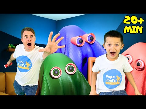 Rainbow Ghost Hunt + More Brain Break Adventures for kids