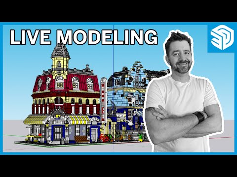 3D Modeling LEGO Live with Aaron!