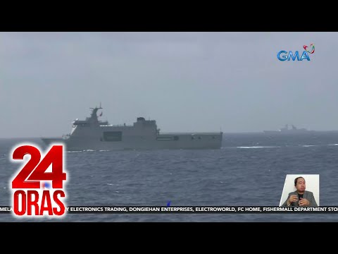 2 barkong pandigma ng China, nag-obserba habang nagpapatrol ang PHL at US Navies sa WPS | 24 Oras