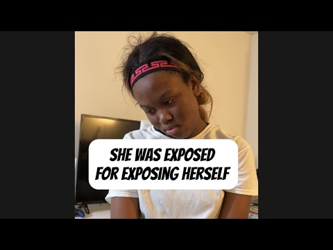 Mom exposed her for exposing herself 